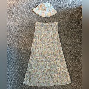 Cotton On Floral Multi-Color Women's Skirt